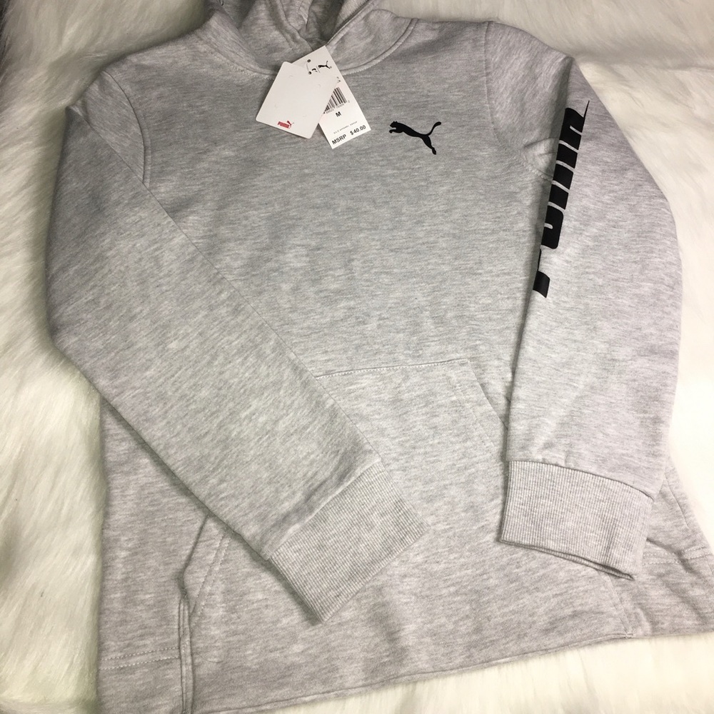 Kids Puma Logo Hoodie